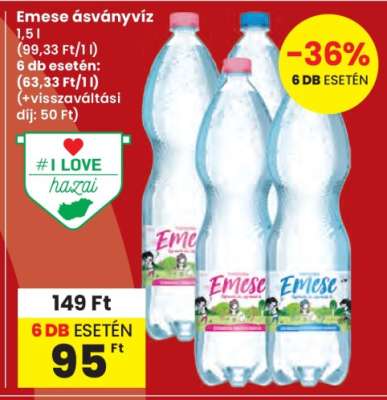 Emese ásványvíz