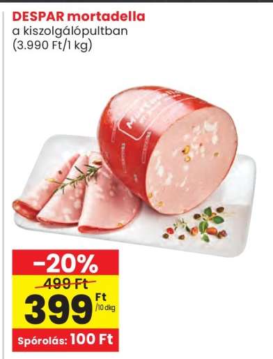 DESPAR mortadella