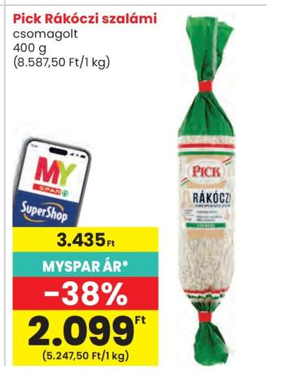 PICK Rákóczi szalámi