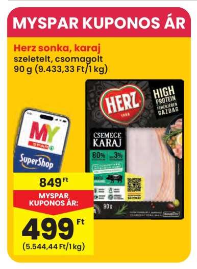 Herz sonka, karaj