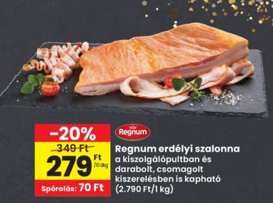 Regnum erdélyi szalonna
