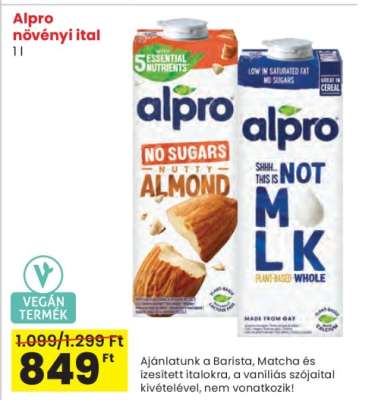 Alpro növényi ital