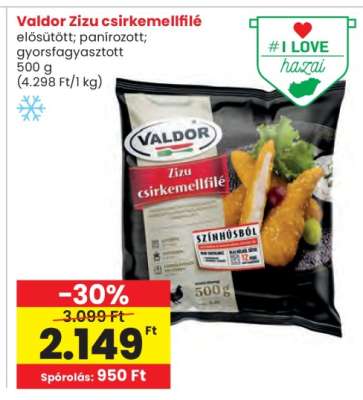 VALDOR Zizu csirkemellfilé