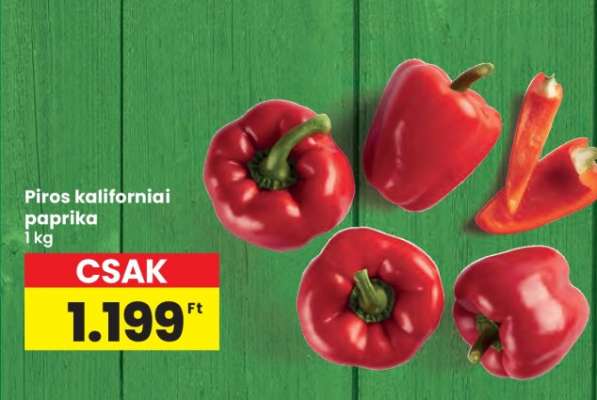 Piros Kaliforniai Paprika