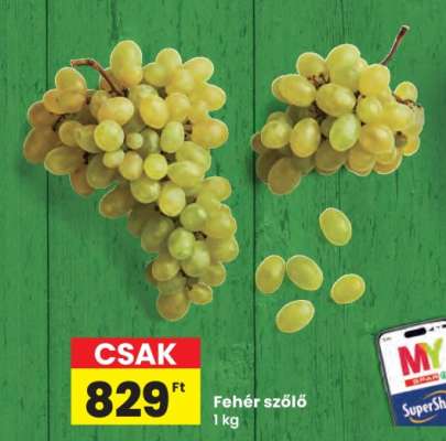 Fehér szőlő