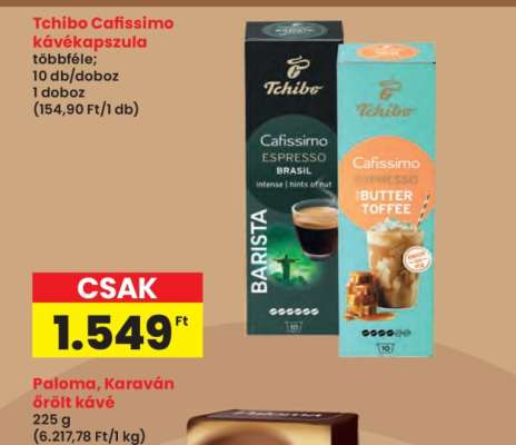 Tchibo Cafissimo Kávékapszula