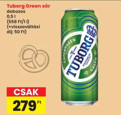 Tuborg Green sör