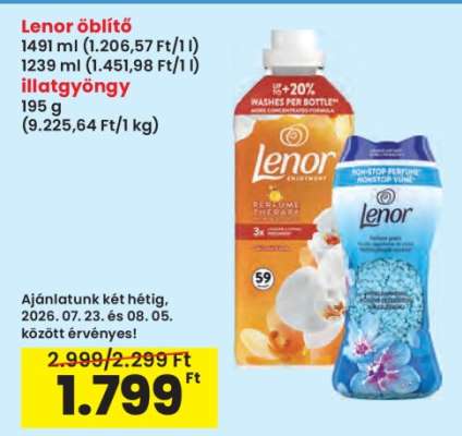 LENOR Öblítő*
