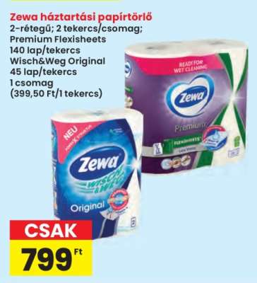 Zewa háztartási papírtörlő