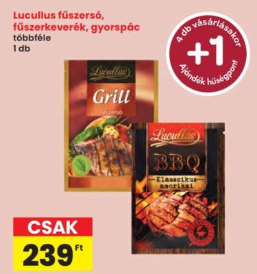 Lucullus fűszersó, fűszerkeverék, gyorspác