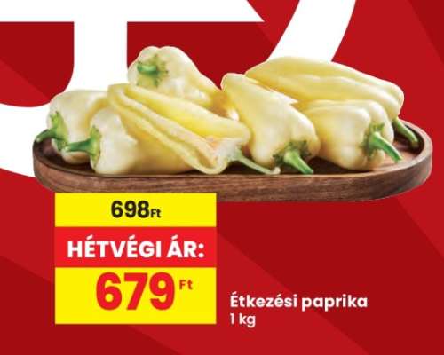 Étkézési paprika