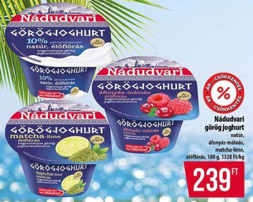 Nádudvari görög joghurt