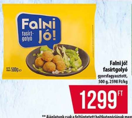 Falni Jó! Fasírtgolyó