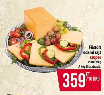 Füstölt Edami Sajt