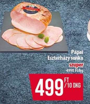 Pápai Eszterházy sonka