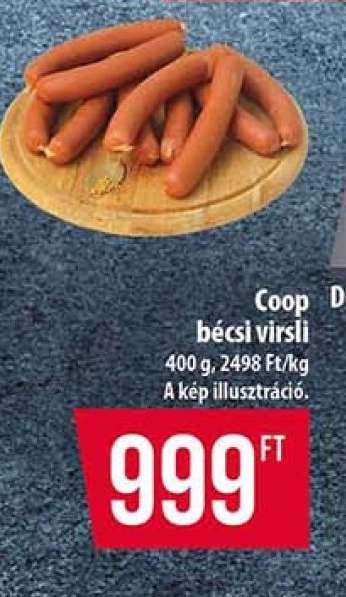 Coop Bécsi virsli