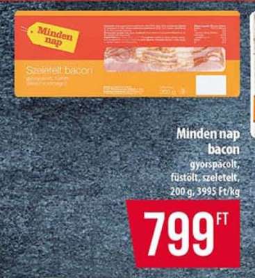 Minden Nap bacon