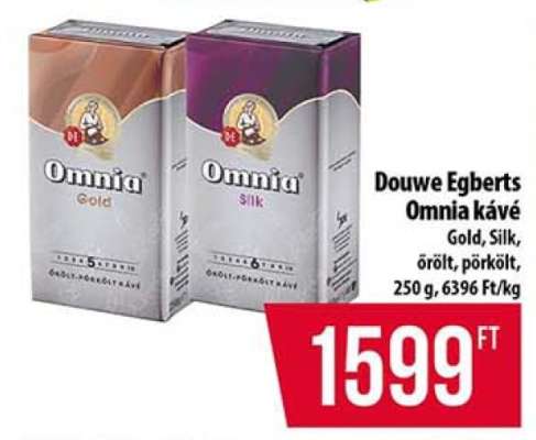 Douwe Egberts Omnia kávé
