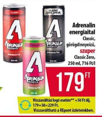 ADRENALIN Energiaital