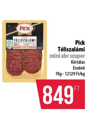 PICK Téliszalámi
