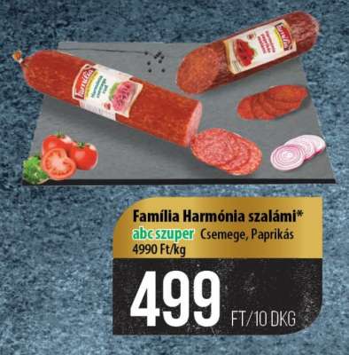 Família Harmónia szalámi