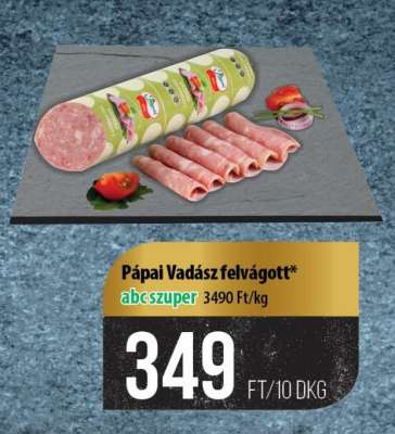 Pápai Vadász felvágott