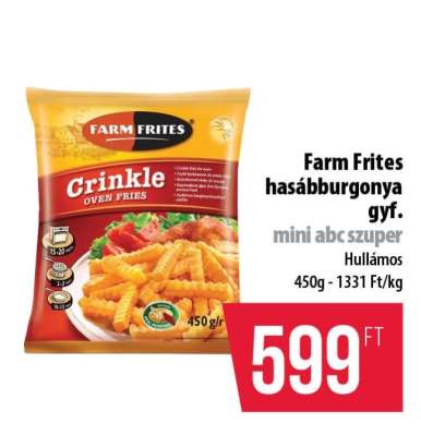 Farm Frites Crinkle Oven Fries