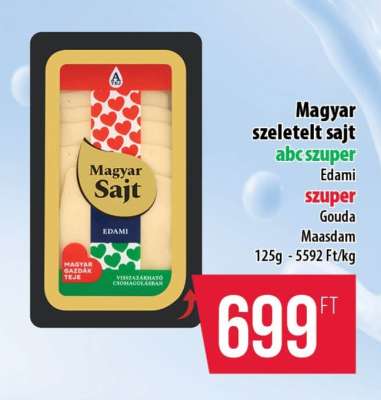 MAGYAR SZELETELT SAJT