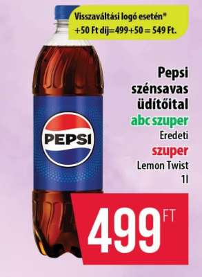 Pepsi szénsavas üdítőital