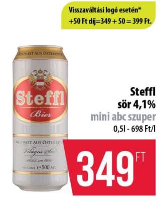 Steffl sör 4,1%