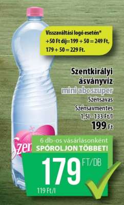 SZENTKIRÁLYI Ásványvíz