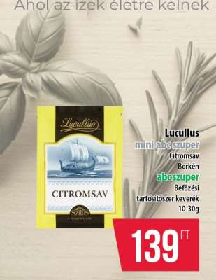 Lucullus Citromsav