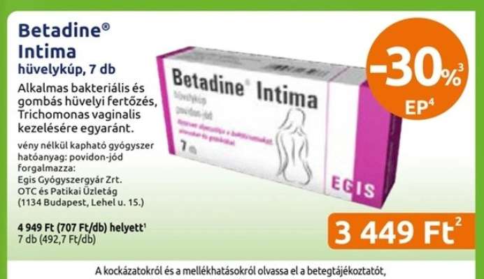Betadine Intima