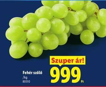 Fehér szőlő