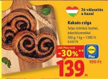 Kakaós csiga