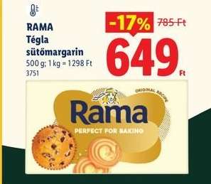 RAMA Tégla sütőmargarin