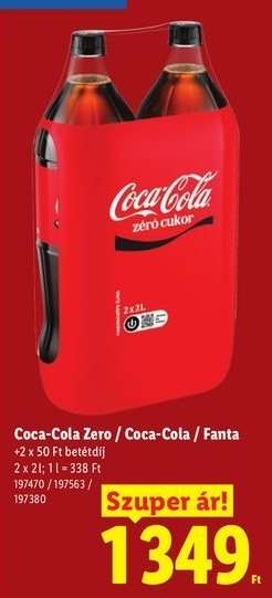 Coca-Cola Zero / Coca-Cola / Fanta