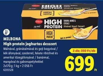 MILBONA High protein joghurtos desszert