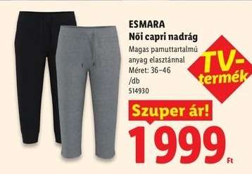 esmara Női capri-nadrág