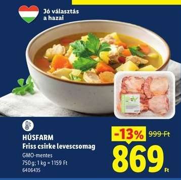 HÚSFARM Friss csirke-levescsomag