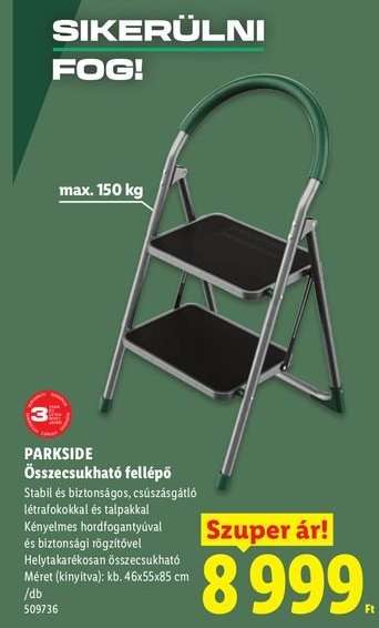 PARKSIDE Összecsukható fellépő