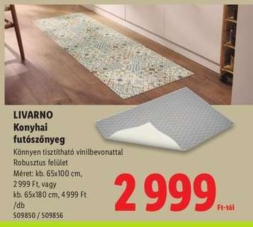 Livarno Konyhai futószőnyeg