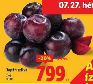 Japán szilva