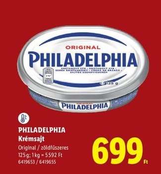 PHILADELPHIA Krémsajt