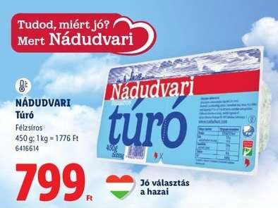 Nádudvari túró