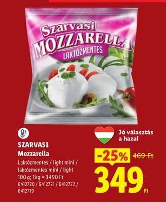 SZARVASI Mozzarella