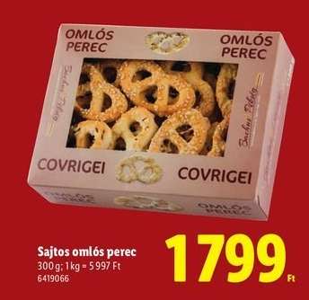 Sajtos omlós perec