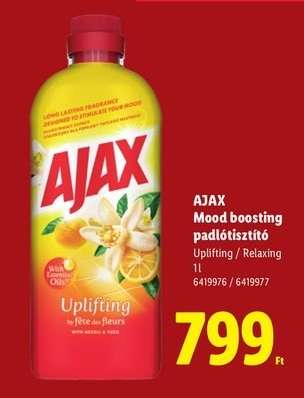 AJAX Mood boosting padlótisztító
