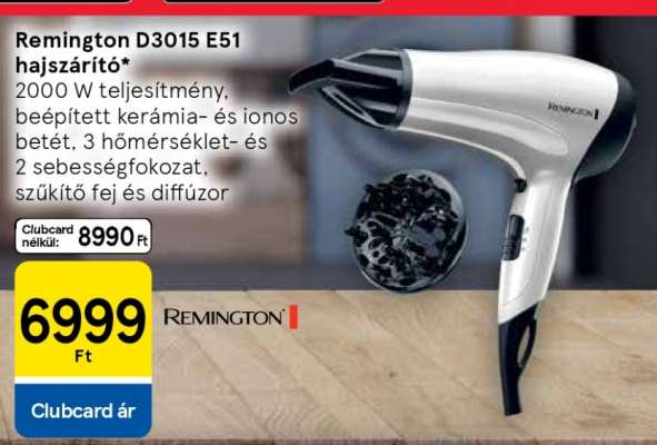 Remington D3015 E51 hajszárító