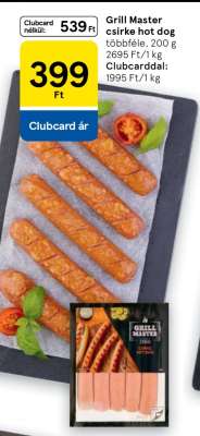 Grill Master csirke hot dog
